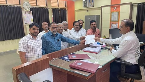 धुळे : साक्री तालुक्यात कोरडा दुष्काळ जाहीर करा ; तालुका पत्रकार संघाची मागणी