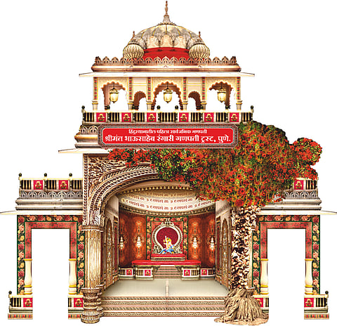 Ganeshotsav 2023 : श्रीमंत भाऊसाहेब रंगारी ट्रस्ट’चे बाप्पा यंदा ‘ॐकार महाला’त होणार विराजमान