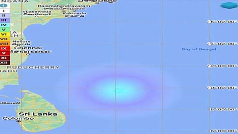 Earthquake in the Bay of Bengal