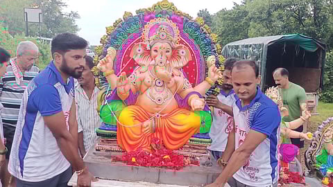 Ganpati Visarjan | सिंधुदुर्गात नऊ दिवसांच्या गणपती बाप्पांना निरोप