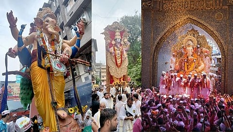 मुंबई : बाप्पाला भावपूर्ण निरोप! विसर्जन स्थळी उसळला लाखो भक्तांचा महासागर