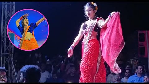 Gautami Patil Dance : ‘सुटला माझा पदर, नव्हते भानात…’ गौतमीची ‘ती’ अदा पडली भारी; सुरक्षरक्षक धावले मदतीला