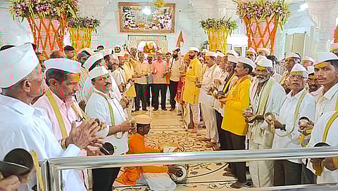 संत बाळूमामांची ५७ वी पुण्यतिथी : लाखो भाविकांच्या उपस्थितीत आदमापुरात विविध धार्मिक कार्यक्रम