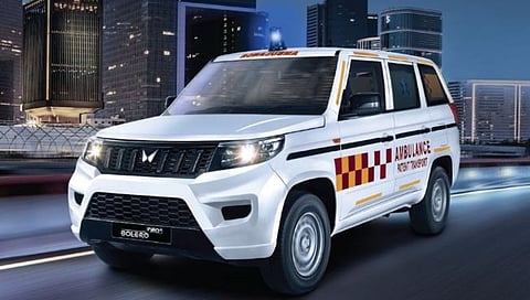 Mahindra Ambulance Car : महिंद्राने आणली ‘ॲम्ब्युलन्स कार’; बोलेरोचे नवे मॉडेल लॉन्च