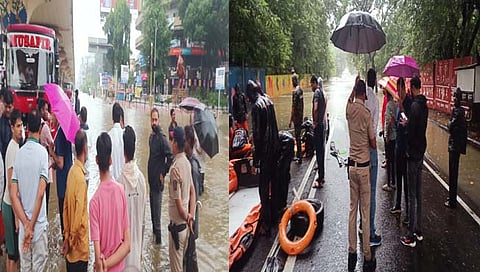 Nagpur Flood : पुरात अडकलेल्या ३४९ जणांना सुखरुप बाहेर काढले