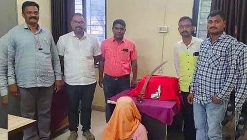 हिंगोली : वाकोडी शिवारातील तरुणाकडून गावठी पिस्तुल, तलवार जप्त