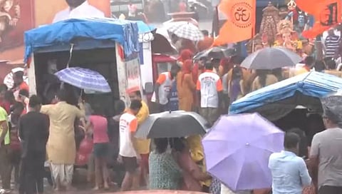 Heavy rain in Mumbai