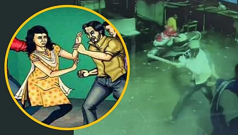 ठाण्यात धक्कादायक प्रकार; टाटा नाक्यावर दुकानासमोर हातगाडी लावल्याने दोन तरुणींना बेदम मारहाण