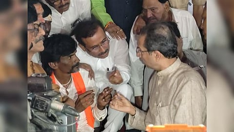 उद्धव ठाकरेंचा जालनामध्ये राज्य सरकारला इशारा; ‘मराठा आंदोलकांच्या केसाला जरी धक्का लागला तर…’