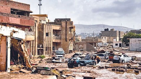 वादळानंतर लिबियात महापूर; ५,००० ठार, १० हजार बेपत्ता