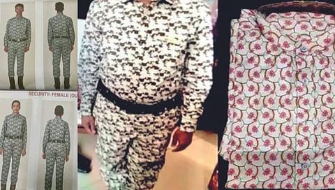 क्रीम कलर शर्टवर गुलाबी कमळ आणि खाकी ट्राऊजर; संसदेतील कर्मचार्यांना नवा गणवेश