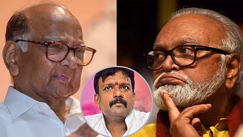 तुरुंगात असताना भुजबळ पवारांना ब्लॅकमेल करायचे