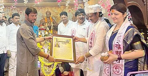 Pune Ganeshotsav 2023 : अजित पवारांकडून गणेश मंडळांचा गौरव