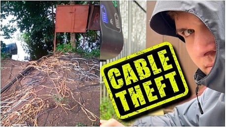 पुण्यातील ग्रामीण भागात चोरट्यांचा धुमाकूळ; लाखोंच्या केबल चोरीला