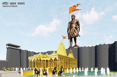 जगातील पहिले शिवरायांचे सोन्याचे मंदिर शिवजन्मभूमीत उभारणार; माजी आमदार शरद सोनवणे यांची घोषणा