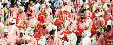 ganeshotsav 2023 : पुण्यात आव्वाज…फक्त ढोल-ताशा पथकांचा