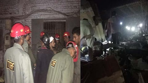 भिवंडीत इमारत कोसळली