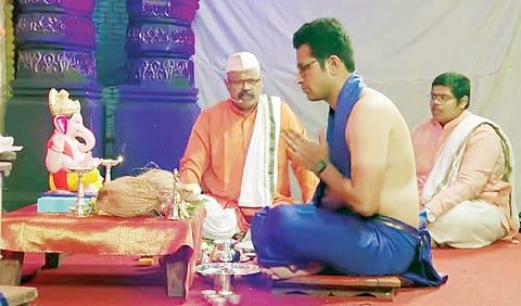 Pune Ganeshotsav : गणरायाच्या प्रतिष्ठापनेसाठी गुरुजींच्या जागी आता अॅप