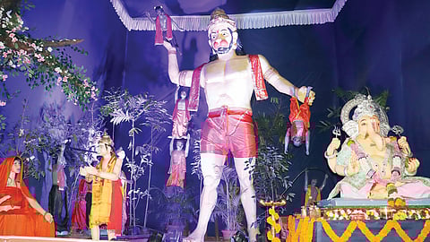 Pune Ganeshotsav 2023 : कालिया मर्दन अन् इंद्रमहाल