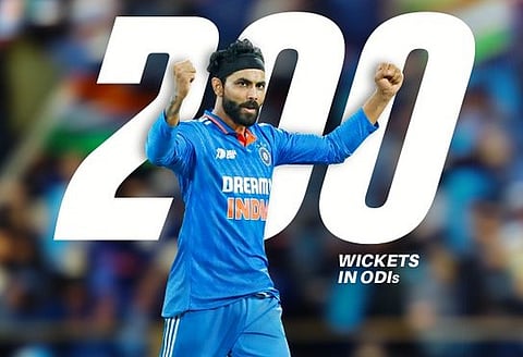 Jadeja 200 ODI Wickets : रवींद्र जडेजाने पूर्ण केले बळींचे ‘द्विशतक’!