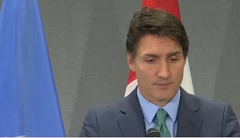 कॅनडाचे पंतप्रधान जस्टिन ट्रूडो.