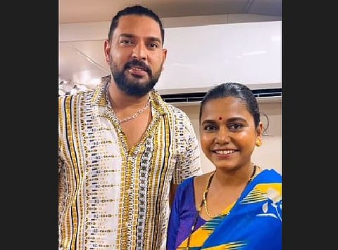 युवराज सिंग-हेमांगी कवी