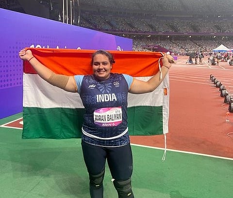 Asian Games 2023 : गोळाफेकमध्ये किरण बालियानने जिंकले कांस्यपदक