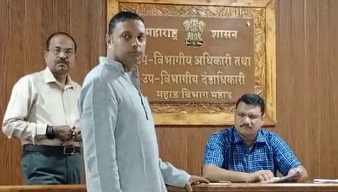 महाड एमआयडीसीच्या वाढीव भूसंपादनाविरोधात पाच गावातील ग्रामस्थ आक्रमक