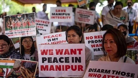Manipur Lok Sabha Election: मणिपुरात ना सभा, ना रोड शो, ना गाजावाजा; लोकसभा पार्श्वभूमीवर शांततेत प्रचार सुरू