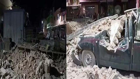 Morocco Earthquake | शक्तिशाली भूकंपाने मोरोक्को हादरले, २९६ लोकांचा मृत्यू