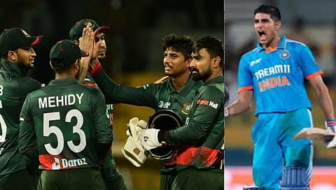 बांगला देशचा भारतावर 6 धावांनी विजय; गिलचे शतक, अक्षरचे प्रयत्न व्यर्थ