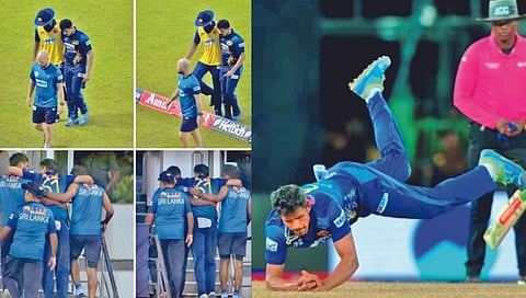 Asia Cup : आशिया चषकाच्या फायनलपूर्वी श्रीलंकेला मोठा धक्का ‘हा’ फिरकीपटू झाला जखमी