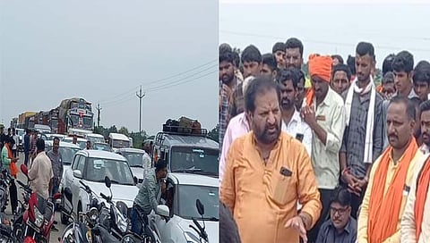 नांदेड-नागपूर महामार्ग बामणी फाटा