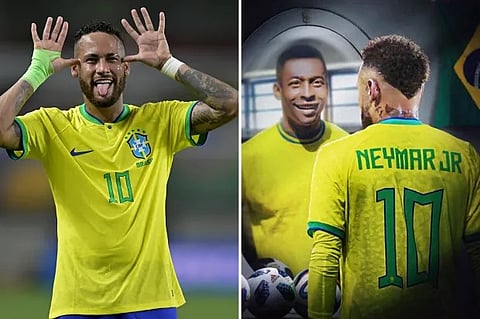 Neymar Record : नेमारचा ब्राझीलसाठी मोठा पराक्रम! मोडला पेले यांचा ‘हा’ विक्रम