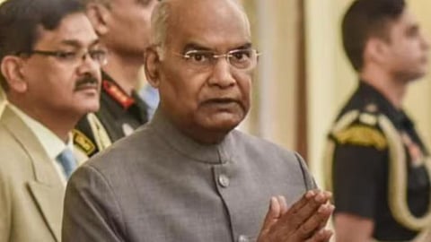 माजी राष्ट्रपती रामनाथ कोविंद.
( संग्रहित छायाचित्र )