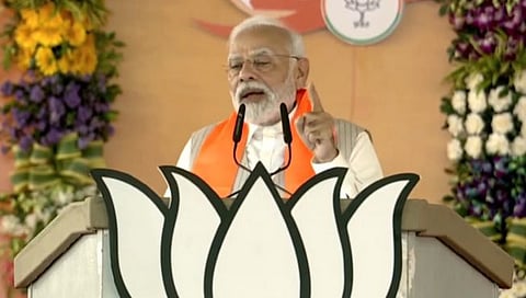 PM Modi| काँग्रेसचा ठेका अर्बन नक्षलवाद्यांकडे; पंतप्रधान मोदींचा घणाघात