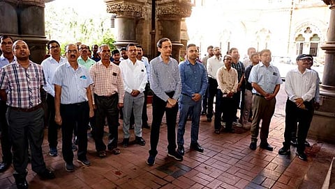 रायगड : स्वच्छतेची शपथ घेत मध्य रेल्वेवर स्वच्छता पंधरवडयाला सुरुवात