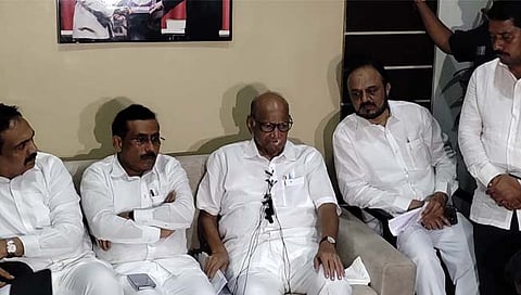 Maratha reservation protest jalna: मुंबईहून आदेश आल्यानंतर पोलिसांचा लाठीचार्ज : शरद पवारांचा आरोप