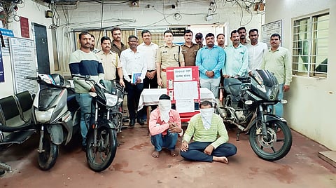 लोणावळ्यात घरफोडी करणारी टोळी जेरबंद