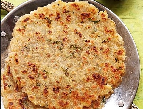 शाबुदाण्याचे पराठे