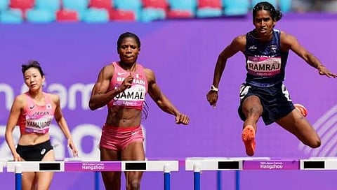 Asian Games 2023 | विथ्या रामराजची पीटी उषाच्या विक्रमाशी बरोबरी, ४०० मीटर हर्डल्स शर्यतीत केली कमाल