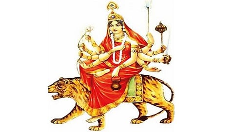 Navratri 2023 : दुर्गेचे तिसरे रूप : चंद्रघंटा