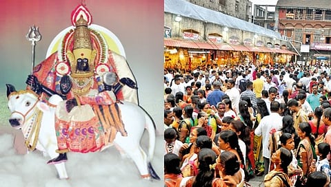 Kolhapur Ambabai Temple : दीड लाख भाविक अंबाबाई चरणी