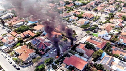 इस्रायलवर हमासचा हल्ला; युद्ध पेटले!