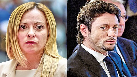 व्यक्तिचित्र : बाणेदार मेलोनी