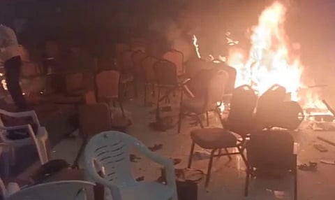 केरळमधील एर्नाकुलम येथील एका कन्व्हेन्शन सेंटरमध्ये आज सकाळी भीषण स्फोट झाला.