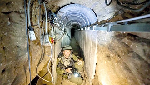 इस्रायलपुढे आव्हान भुयारांचे