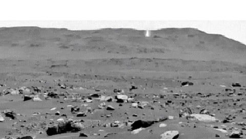 मंगळावर धुळीचे रहस्यमय वादळ