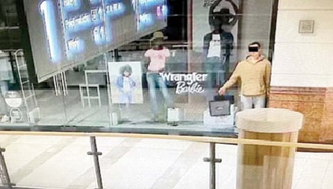 अन् ‘स्टॅच्यू’ चोरी करून पसार झाला!