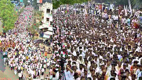 Nashik News : आरक्षणातील घुसखोरी सहन करणार नाही, उलगुलान मोर्चातून सरकारला इशारा